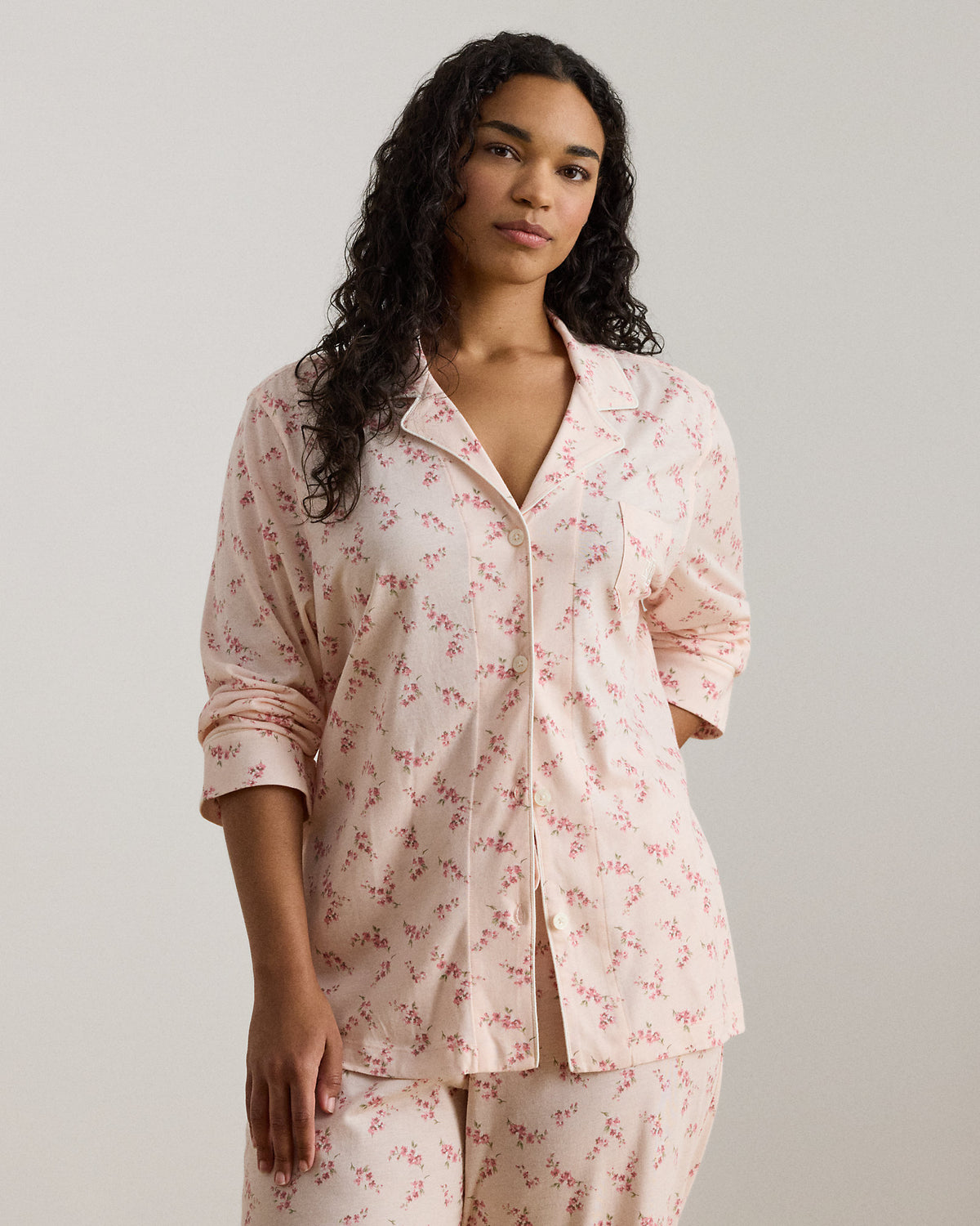 Ralph Lauren Floral CottonBlendJersey Sleep Set
