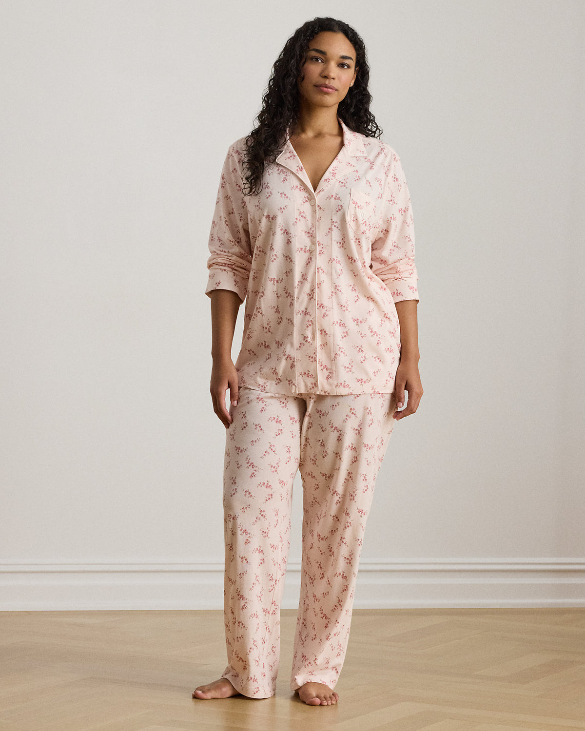 Ralph Lauren Floral CottonBlendJersey Sleep Set