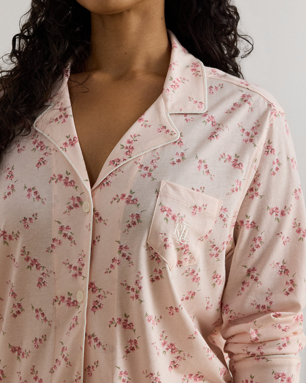 Ralph Lauren Floral CottonBlendJersey Sleep Set