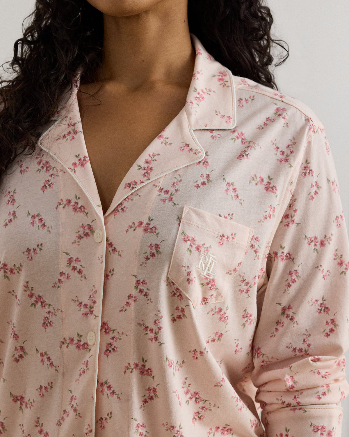 Ralph Lauren Floral CottonBlendJersey Sleep Set