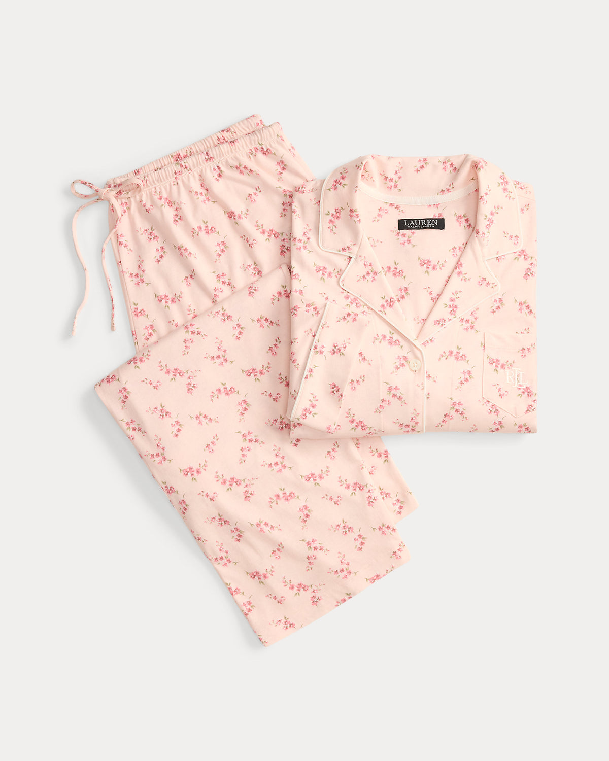 Ralph Lauren Floral CottonBlendJersey Sleep Set