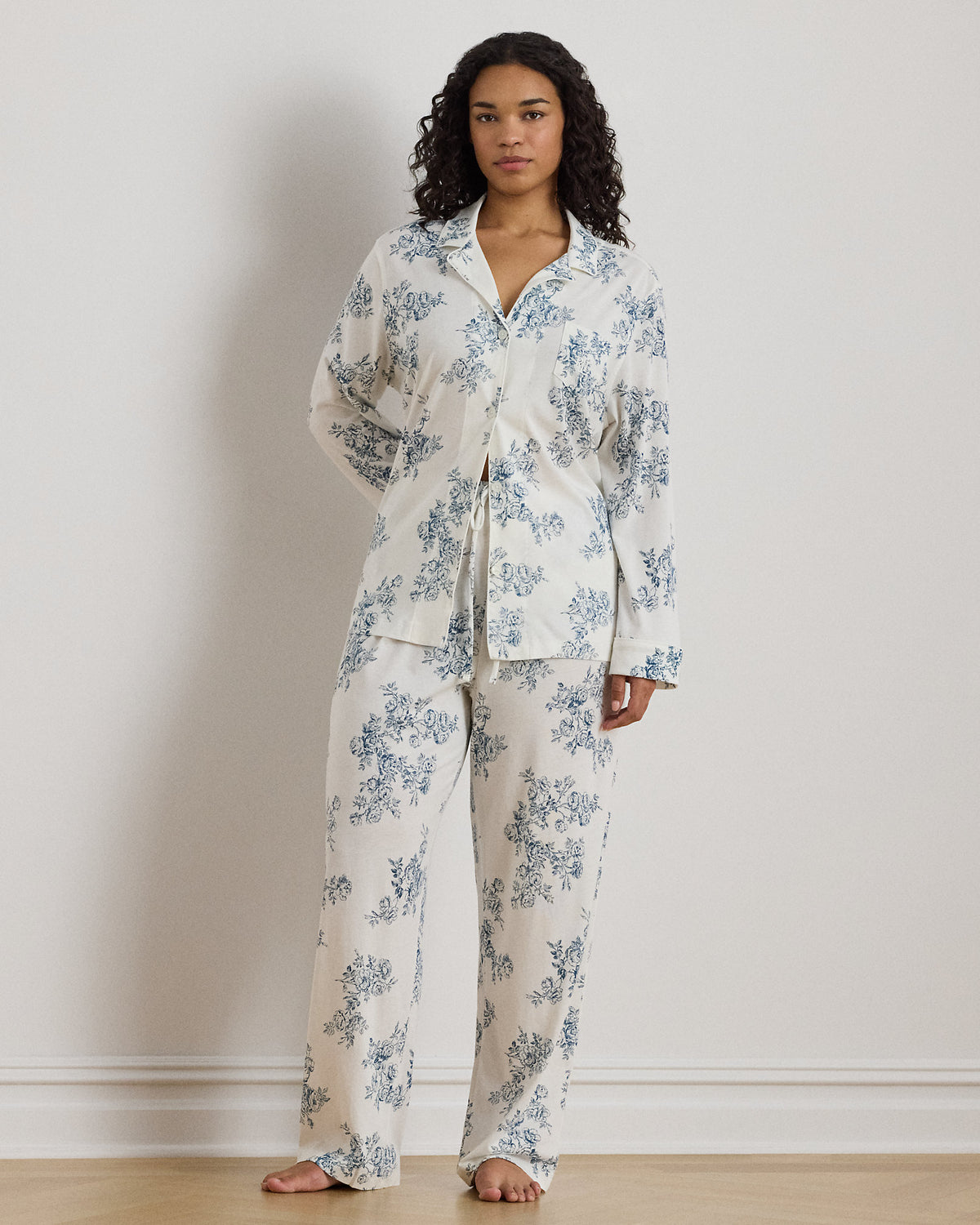 Ralph Lauren Floral CottonBlendJersey Sleep Set