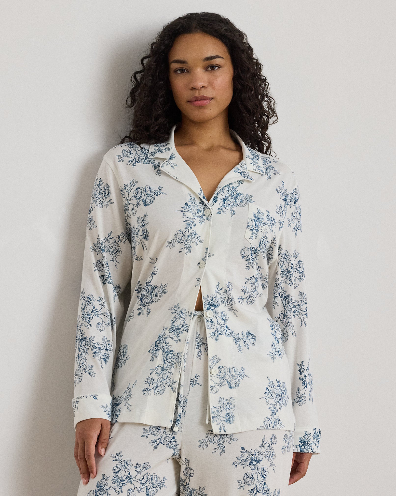Ralph Lauren Floral CottonBlendJersey Sleep Set