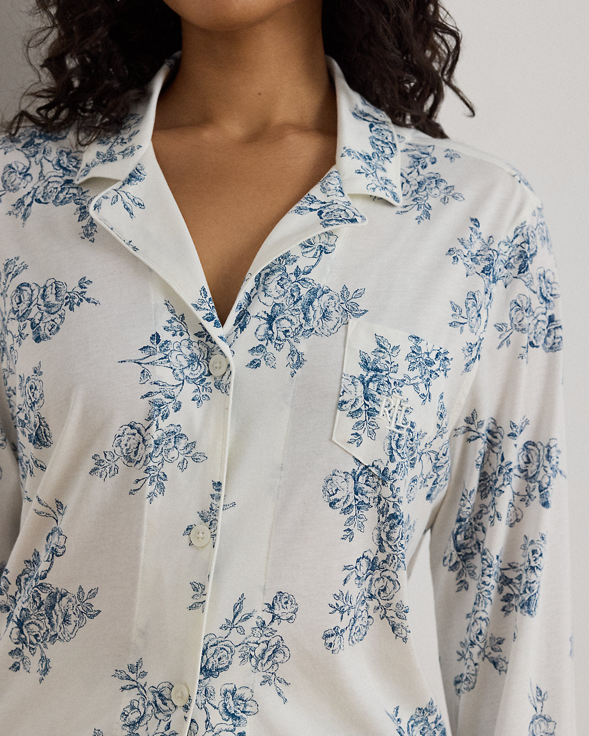 Ralph Lauren Floral CottonBlendJersey Sleep Set