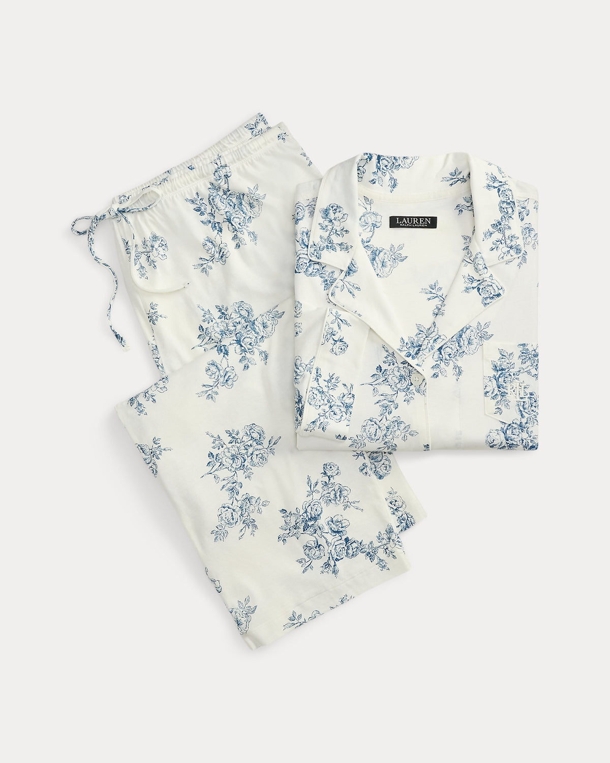 Ralph Lauren Floral CottonBlendJersey Sleep Set