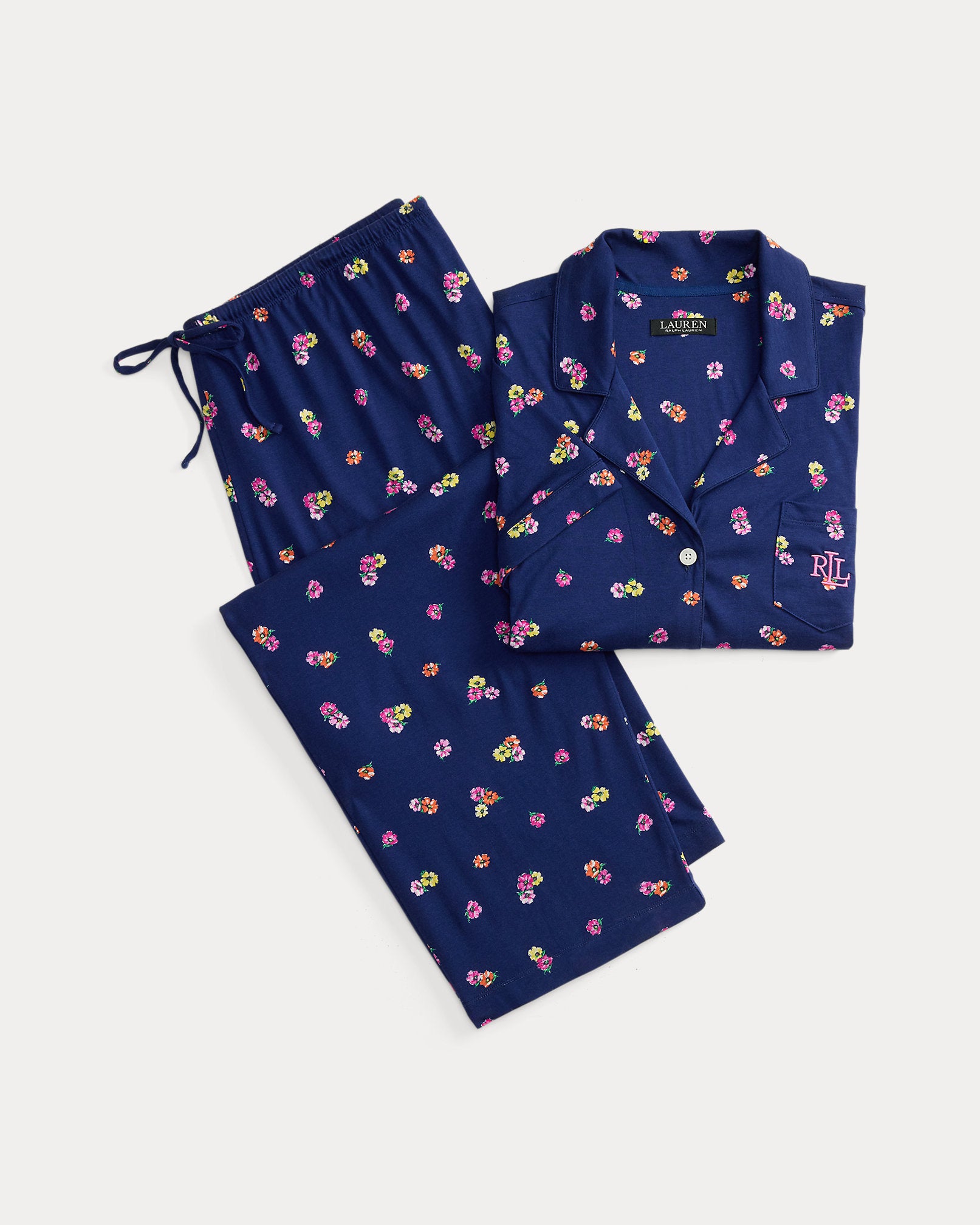 Ralph Lauren Floral CottonBlend Jersey Sleep Set