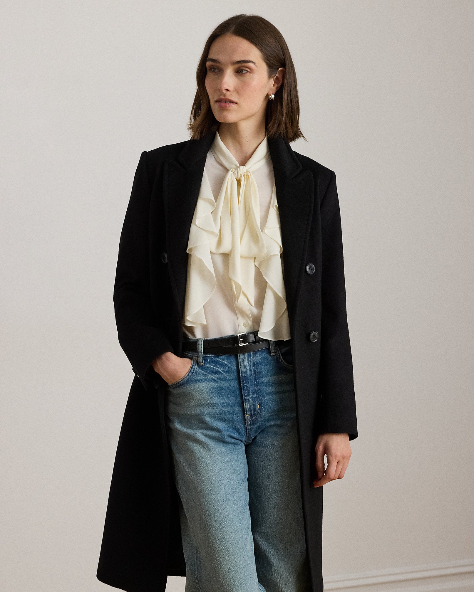 Ralph Lauren DoubleBreasted WoolBlend Coat