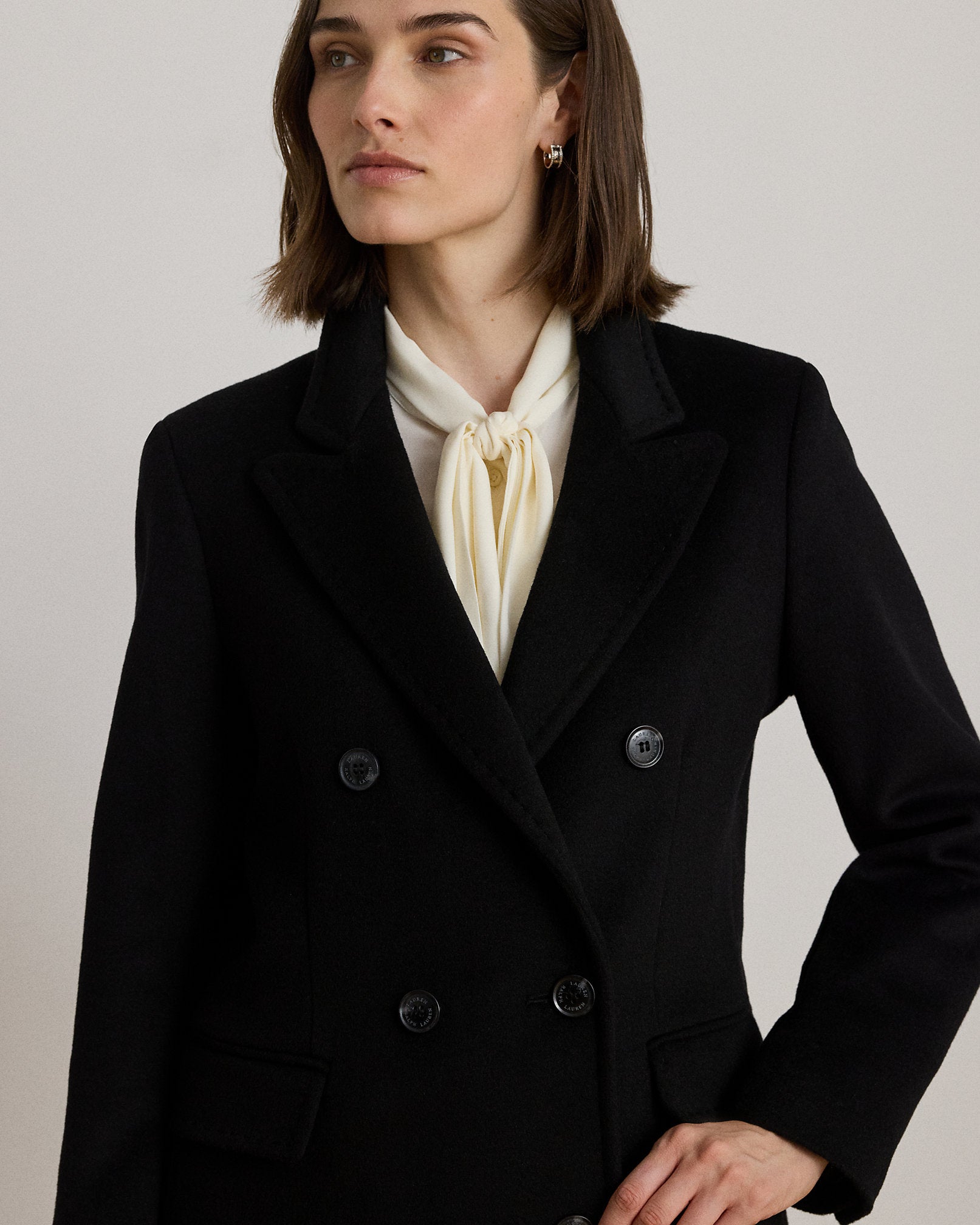 Ralph Lauren DoubleBreasted WoolBlend Coat