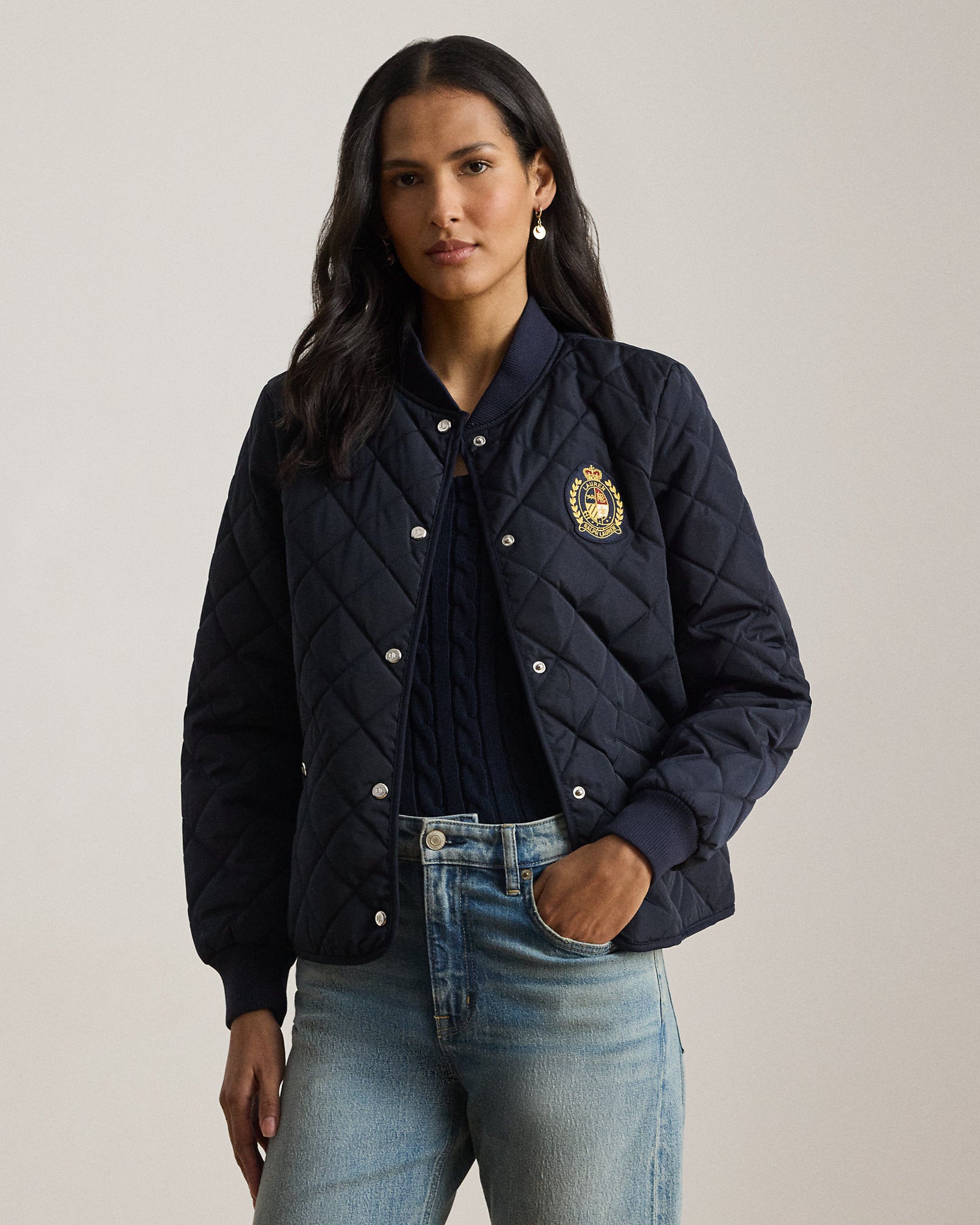 Ralph Lauren CrestPatch Quilted Jacket