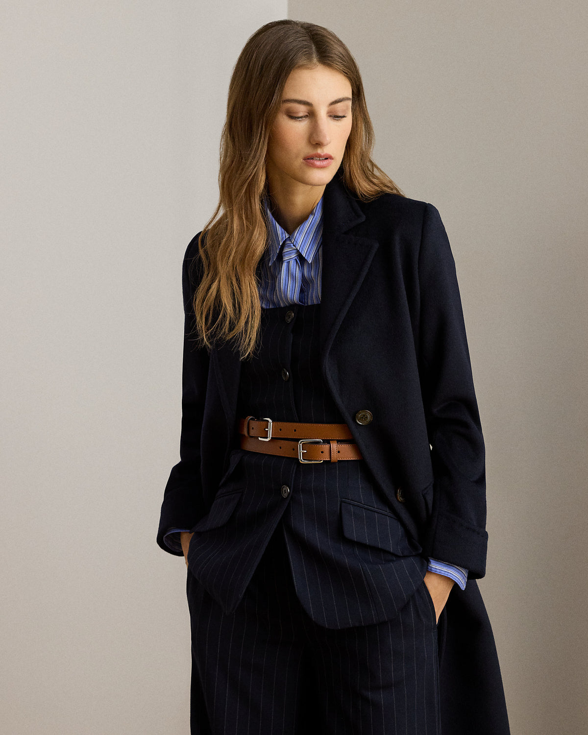 Ralph Lauren WoolBlend Reefer Coat