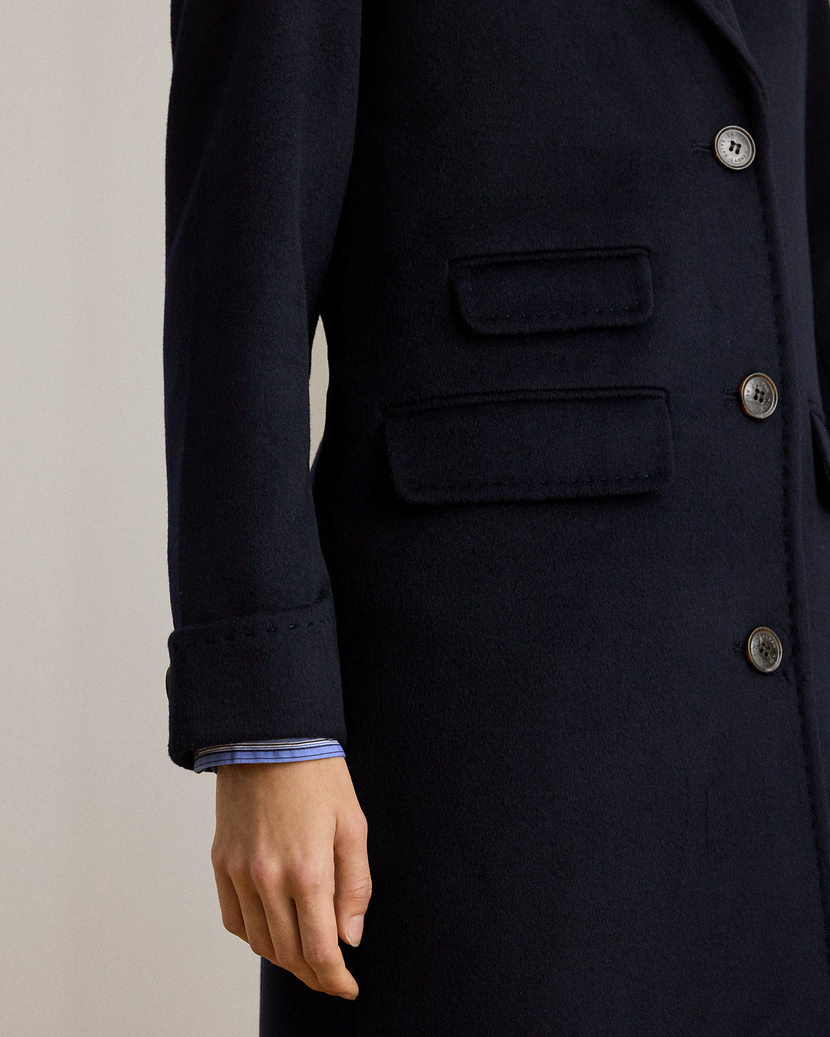Ralph Lauren WoolBlend Reefer Coat