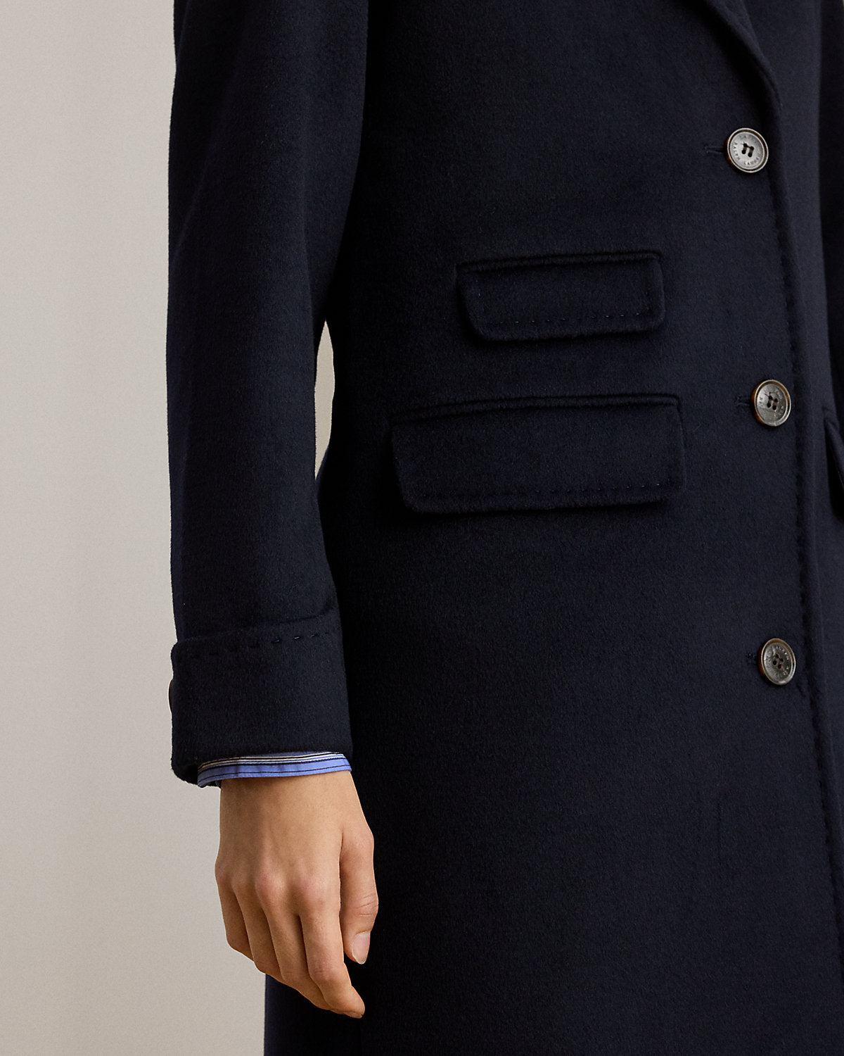 Ralph Lauren WoolBlend Reefer Coat