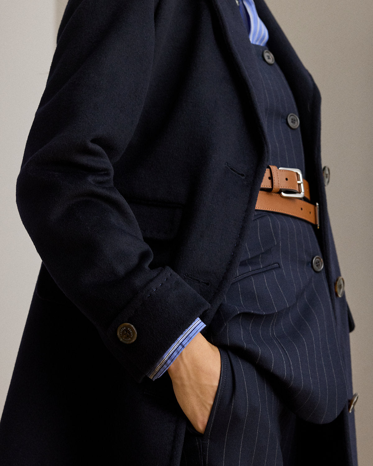 Ralph Lauren WoolBlend Reefer Coat