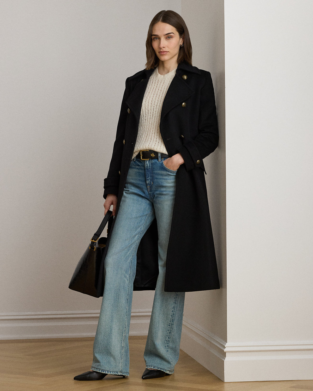 Ralph Lauren WoolBlend DoubleBreasted Coat