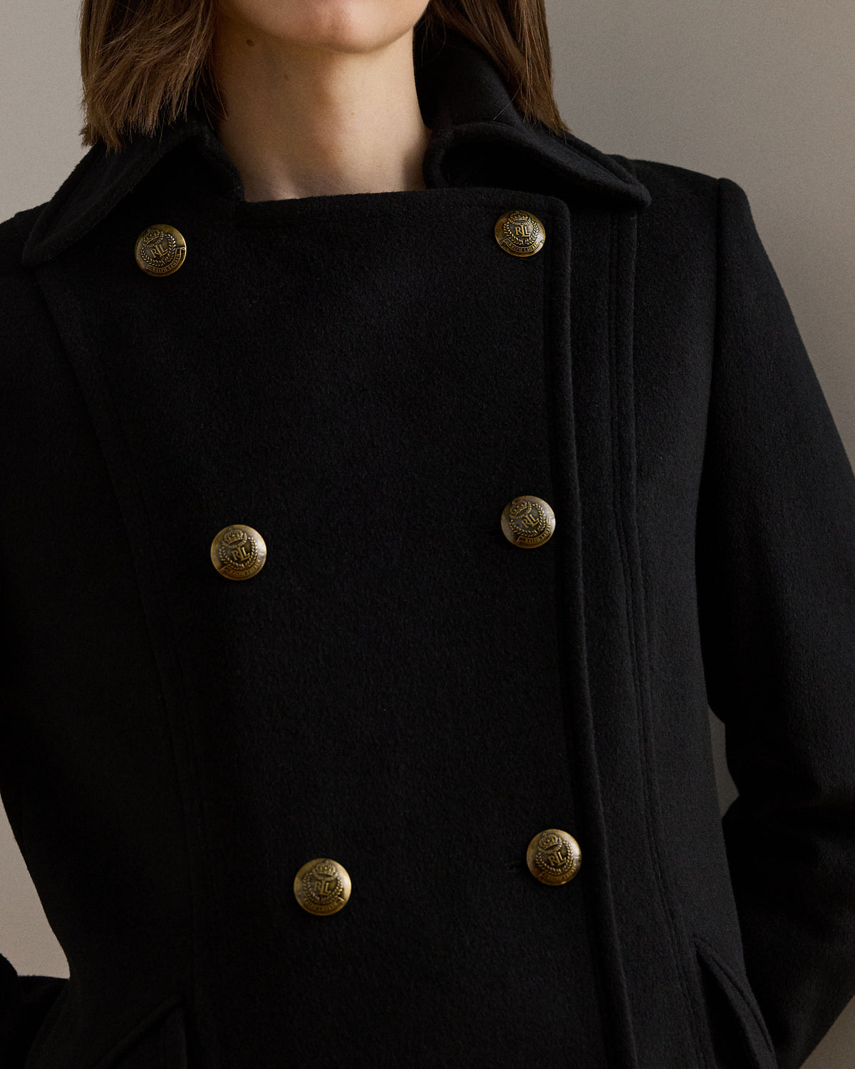 Ralph Lauren WoolBlend DoubleBreasted Coat