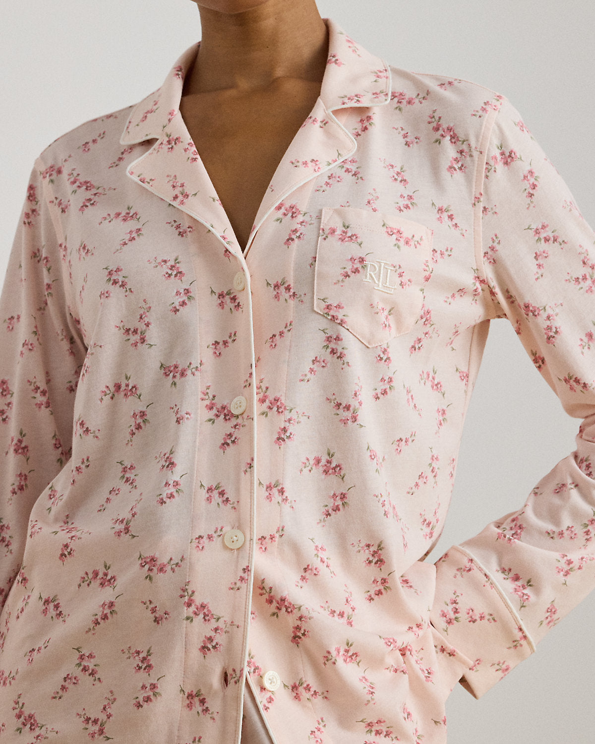 Ralph Lauren Floral CottonBlendJersey Sleep Set
