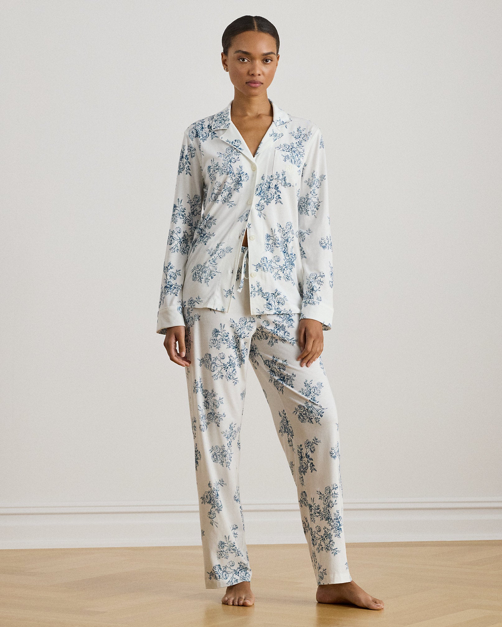 Ralph Lauren Floral CottonBlendJersey Sleep Set