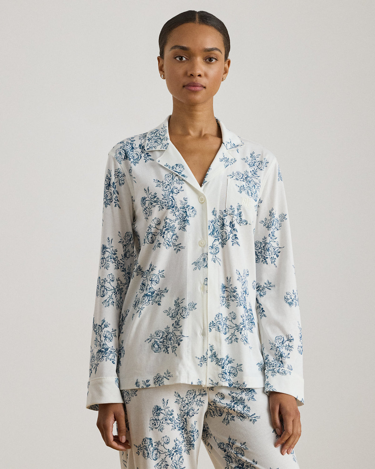 Ralph Lauren Floral CottonBlendJersey Sleep Set