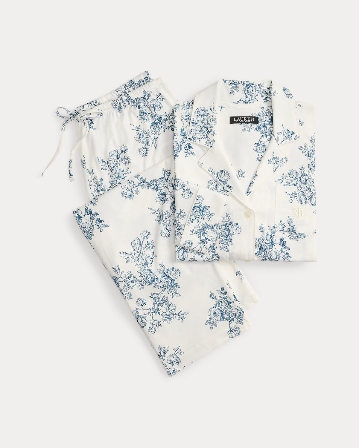 Ralph Lauren Floral CottonBlendJersey Sleep Set