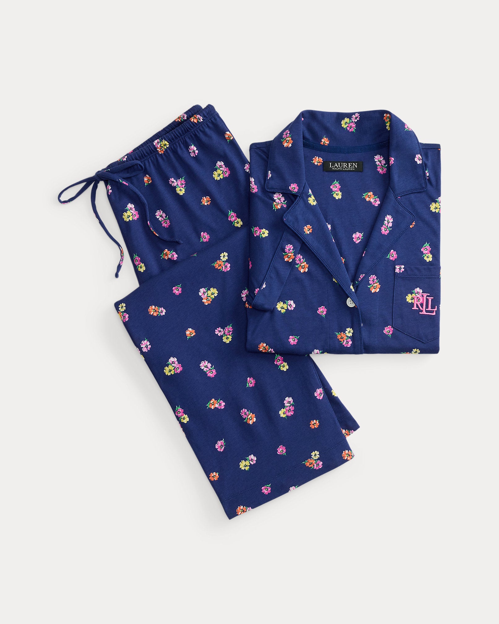 Ralph Lauren Floral CottonBlend Jersey Sleep Set