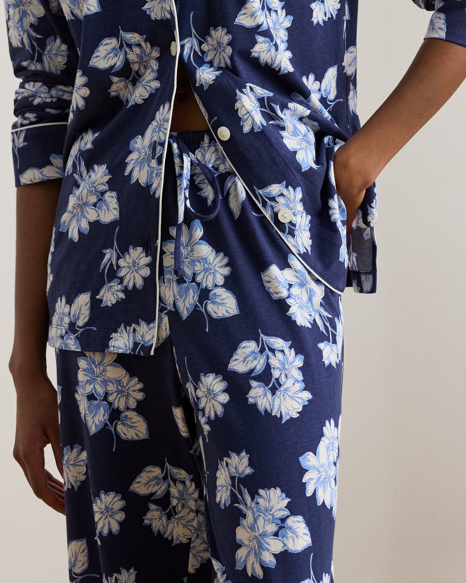 Ralph Lauren Floral CottonBlendJersey Sleep Set