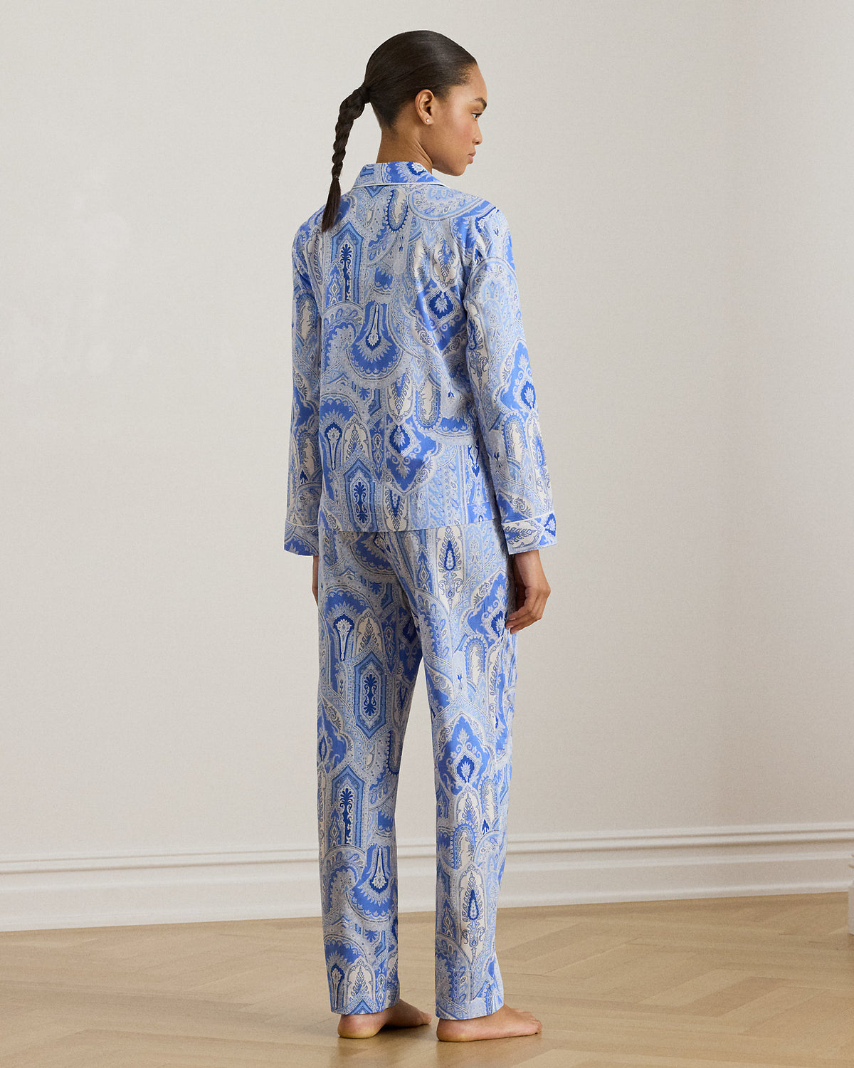Ralph Lauren Paisley CottonBlendLawn Sleep Set