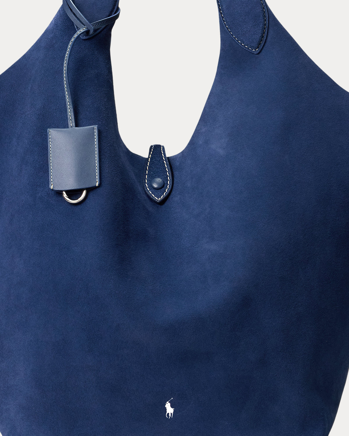 Ralph Lauren Polo Play Suede Large Tote