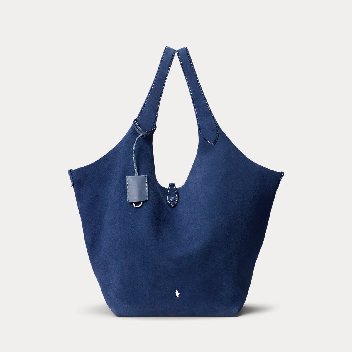 Ralph Lauren Polo Play Suede Large Tote