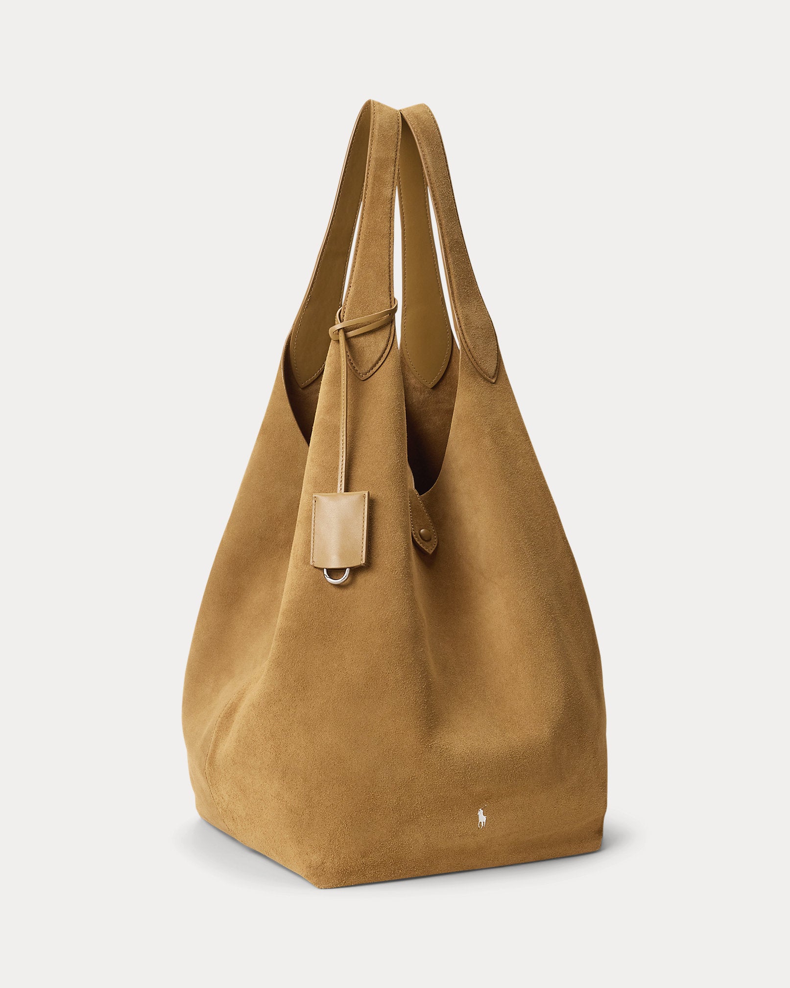 Ralph Lauren Polo Play Suede Large Tote