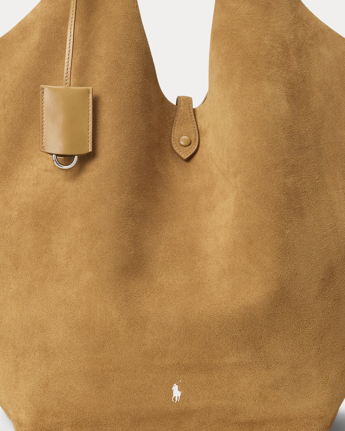 Ralph Lauren Polo Play Suede Large Tote