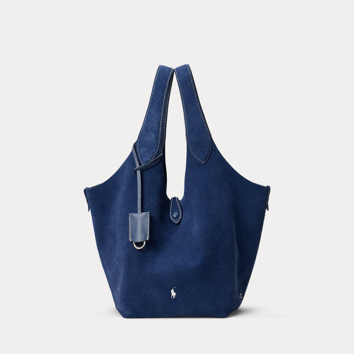 Ralph Lauren Polo Play Suede Tote