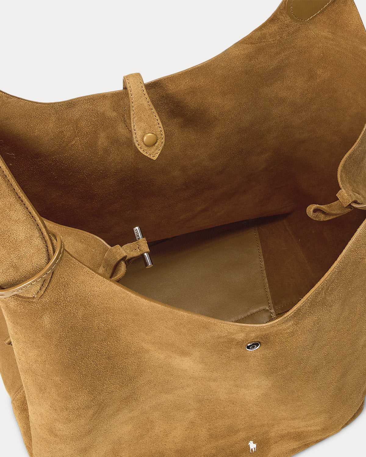 Ralph Lauren Polo Play Suede Tote