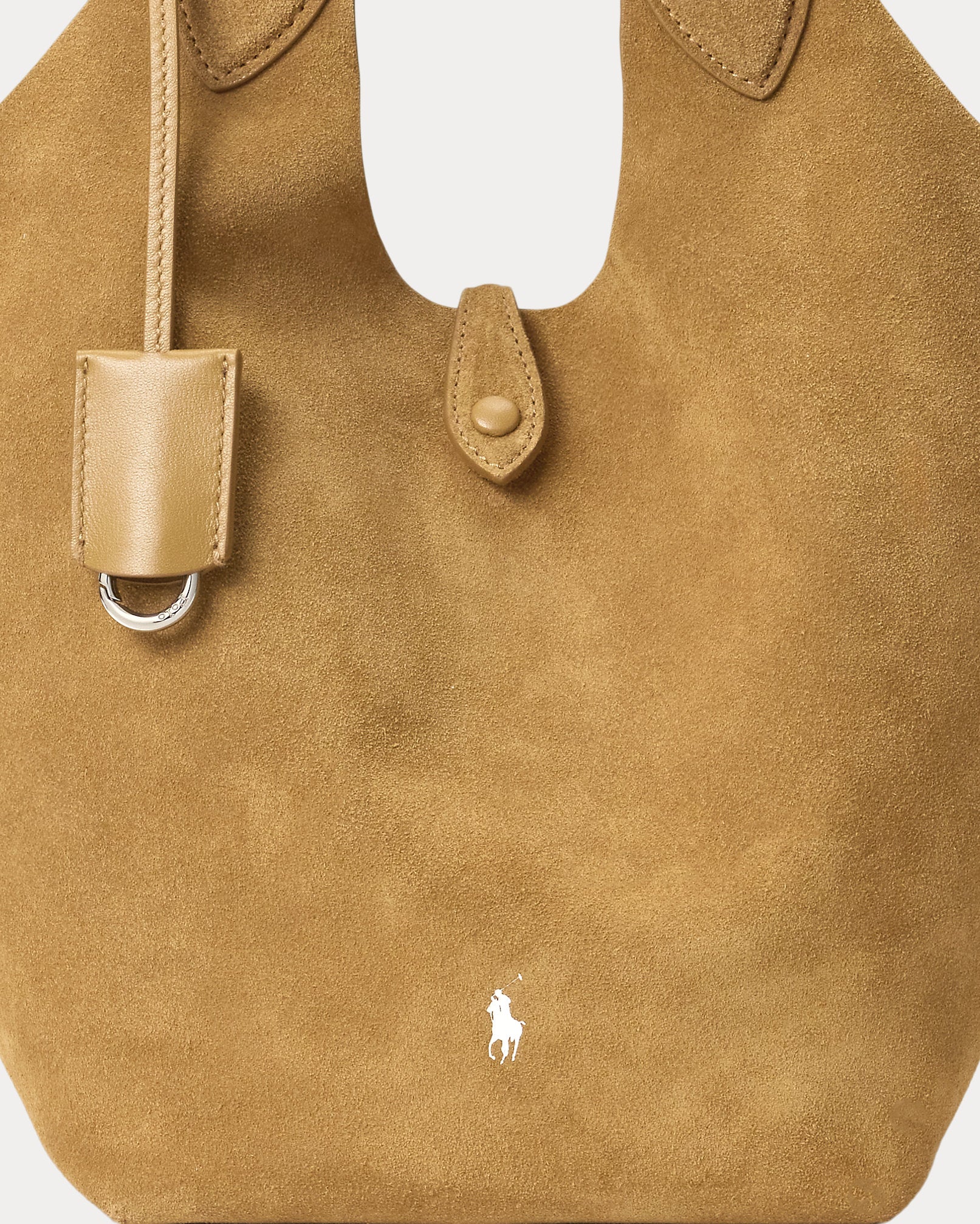 Ralph Lauren Polo Play Suede Tote