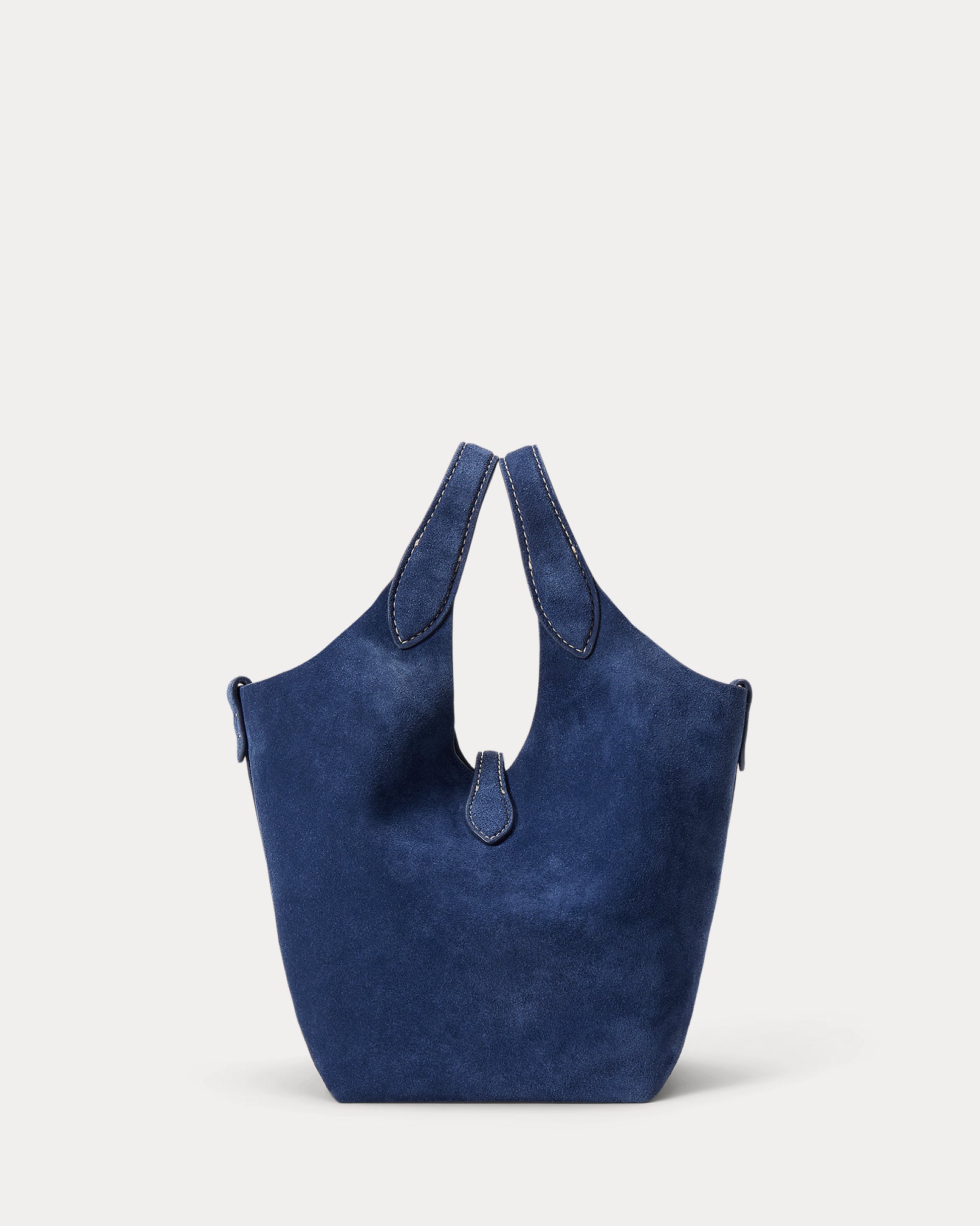 Ralph Lauren Polo Play Suede Small Tote Crossbody