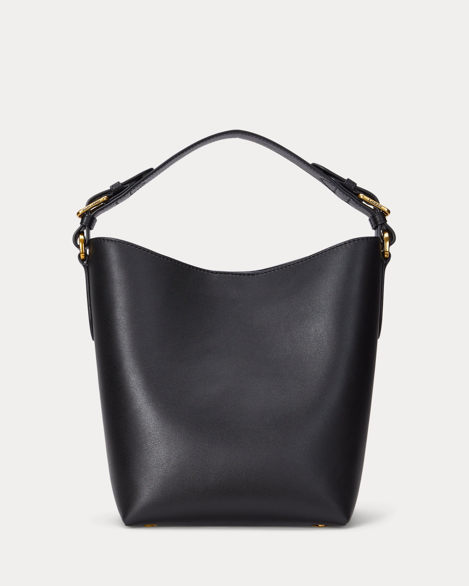 Ralph Lauren Leather Medium Witley Bucket Bag