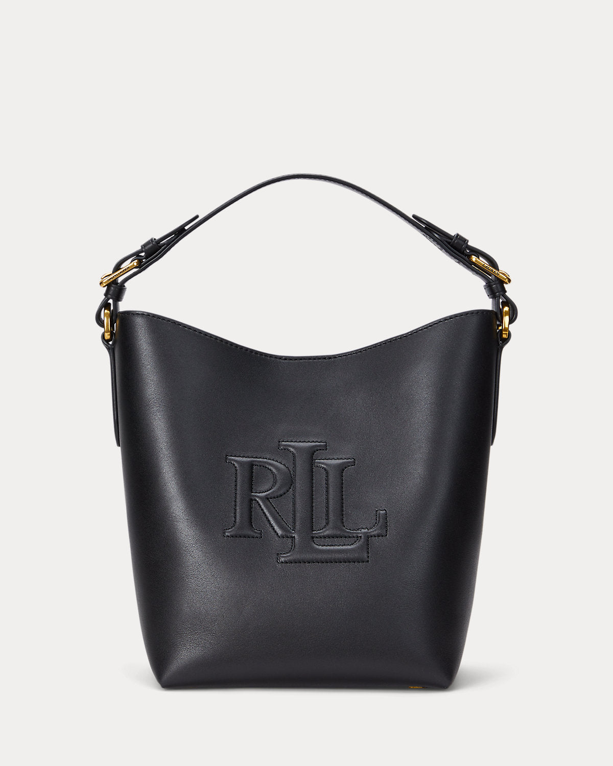 Ralph Lauren Leather Medium Witley Bucket Bag
