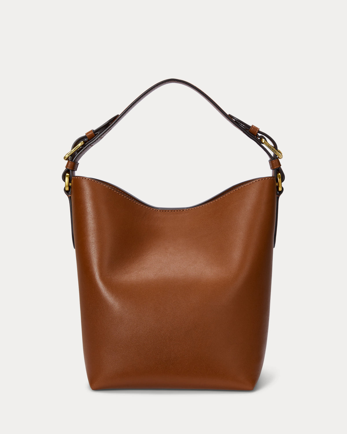 Ralph Lauren Leather Medium Witley Bucket Bag