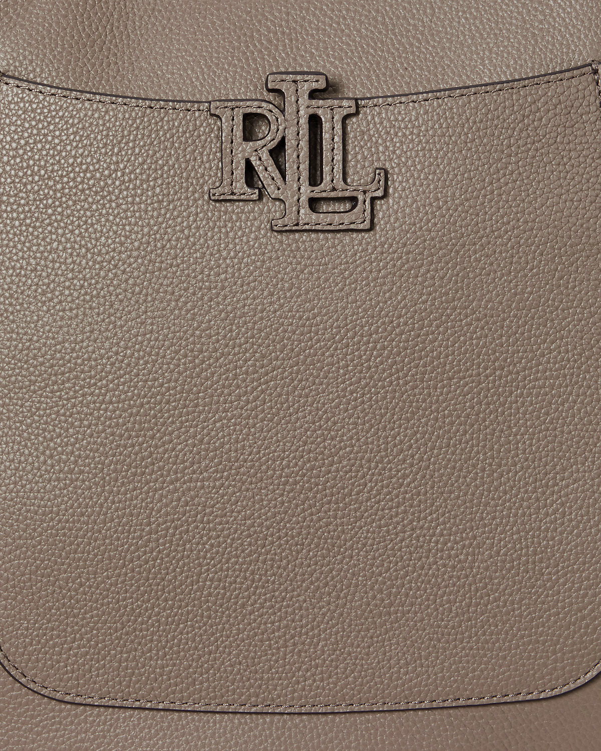 Ralph Lauren Pebbled Leather Large Cameryn Crossbody