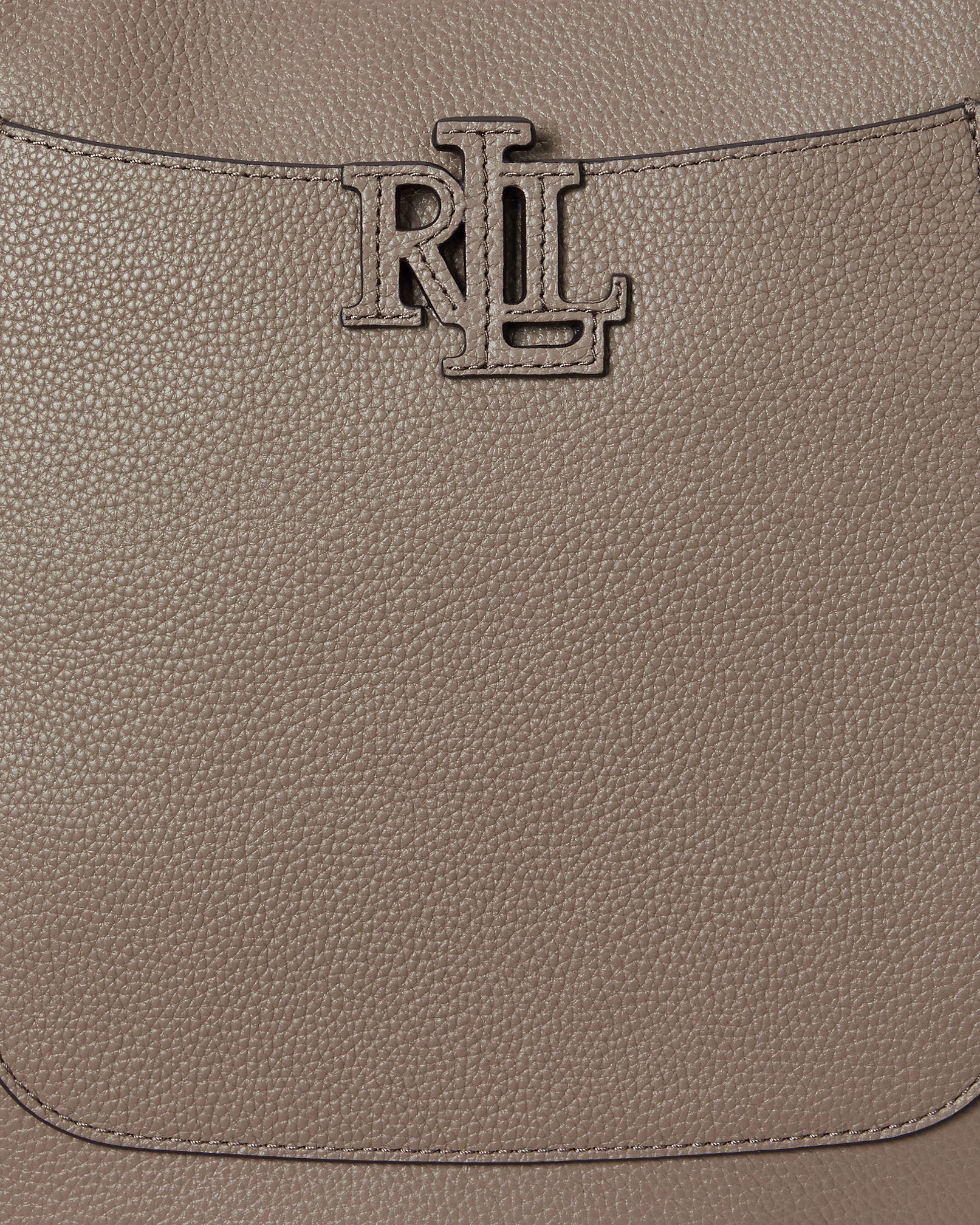 Ralph Lauren Pebbled Leather Large Cameryn Crossbody