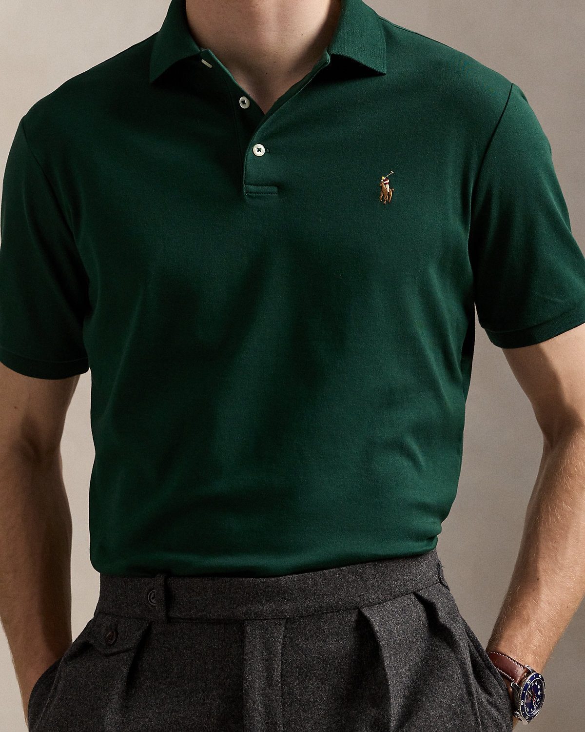 Ralph Lauren Soft Cotton Polo Shirt All Fits