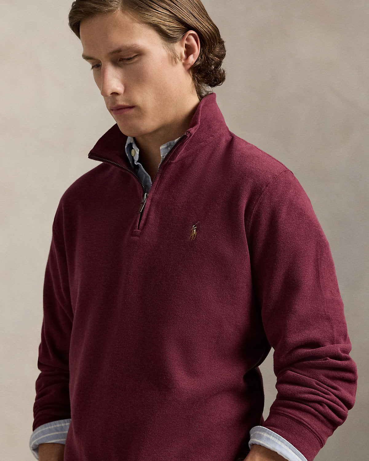 Ralph Lauren EstateRib QuarterZip Pullover