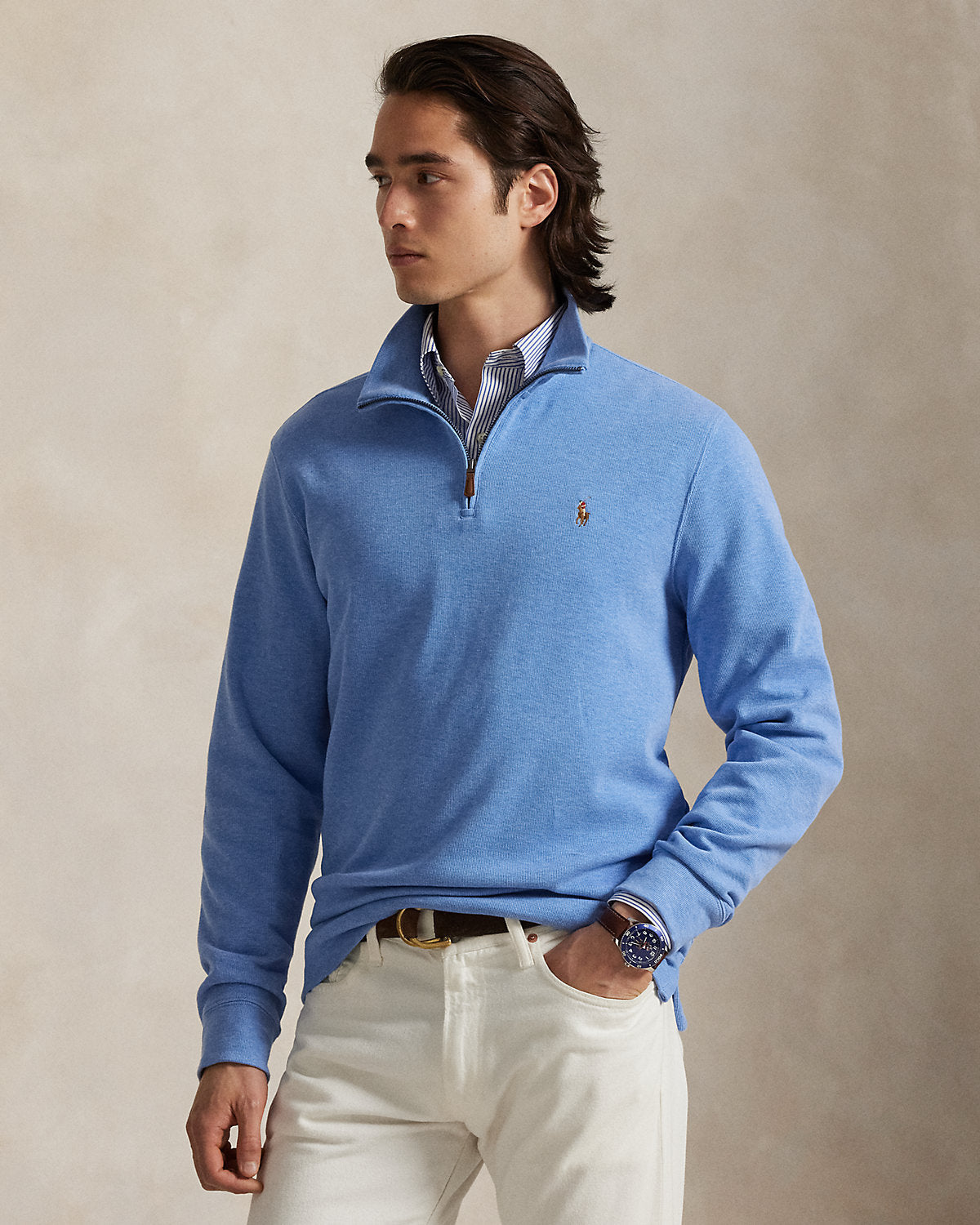 Ralph Lauren EstateRib QuarterZip Pullover