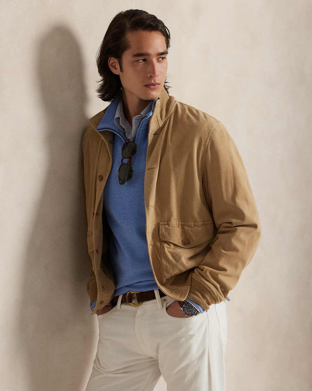 Ralph Lauren EstateRib QuarterZip Pullover