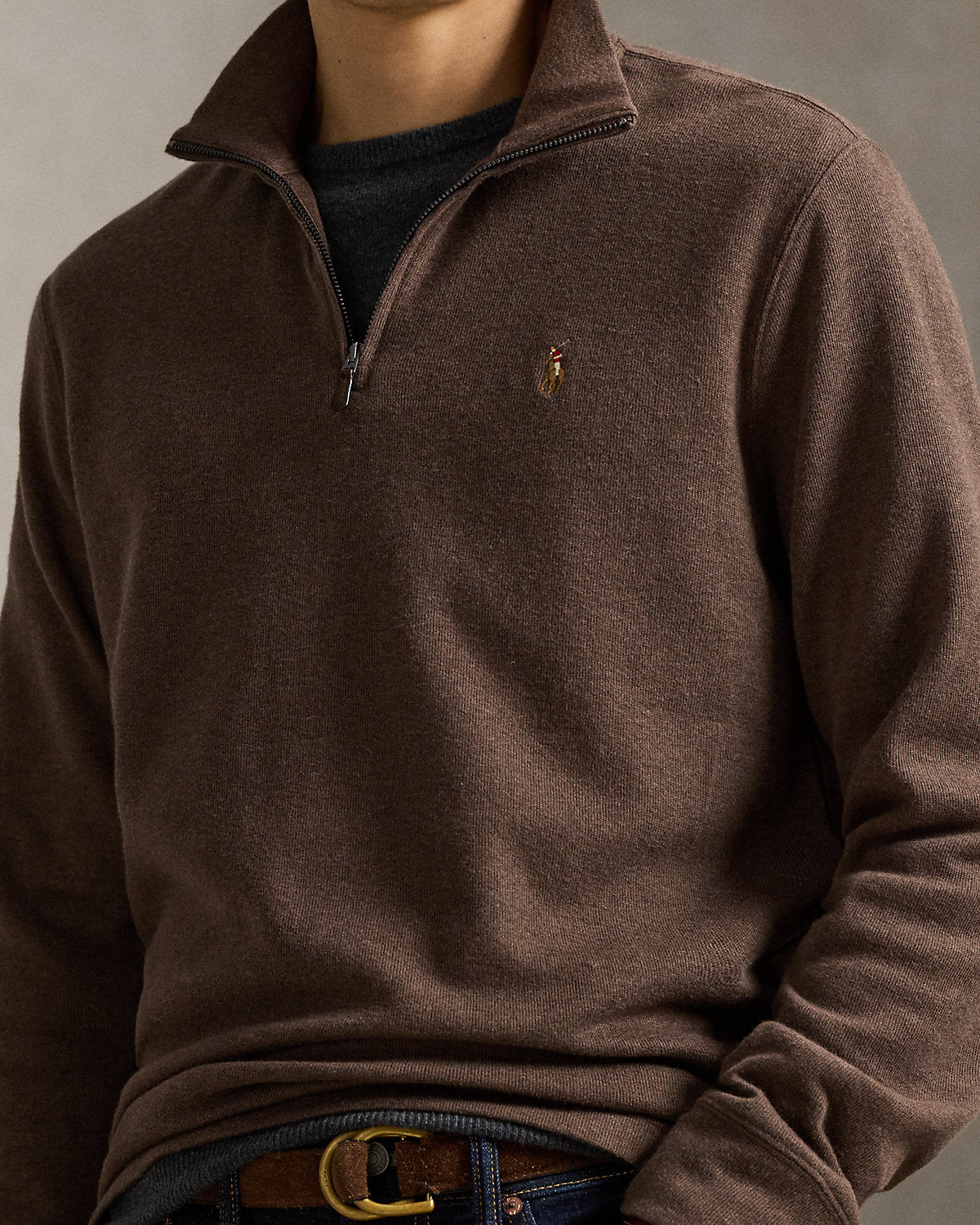Ralph Lauren EstateRib QuarterZip Pullover