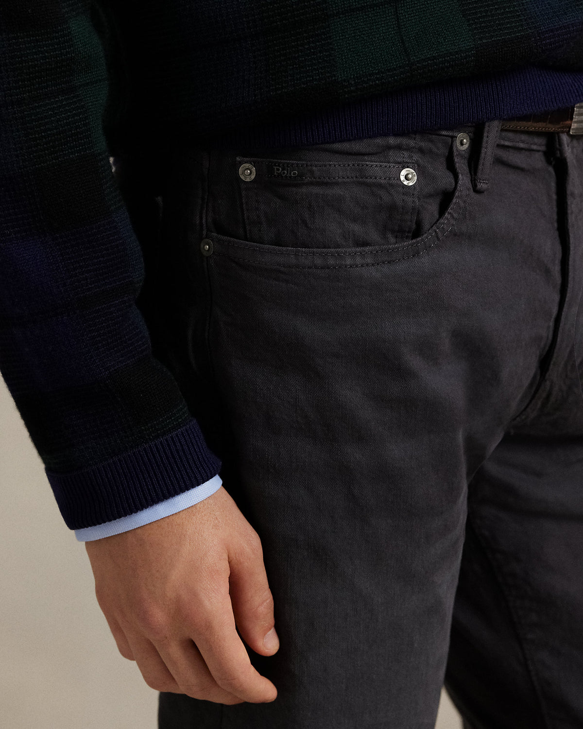 Ralph Lauren Hampton Straight Stretch Jean