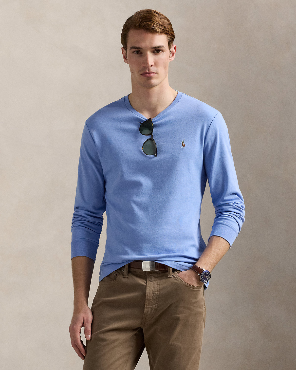 Ralph Lauren Classic Fit Soft Cotton Crewneck TShirt