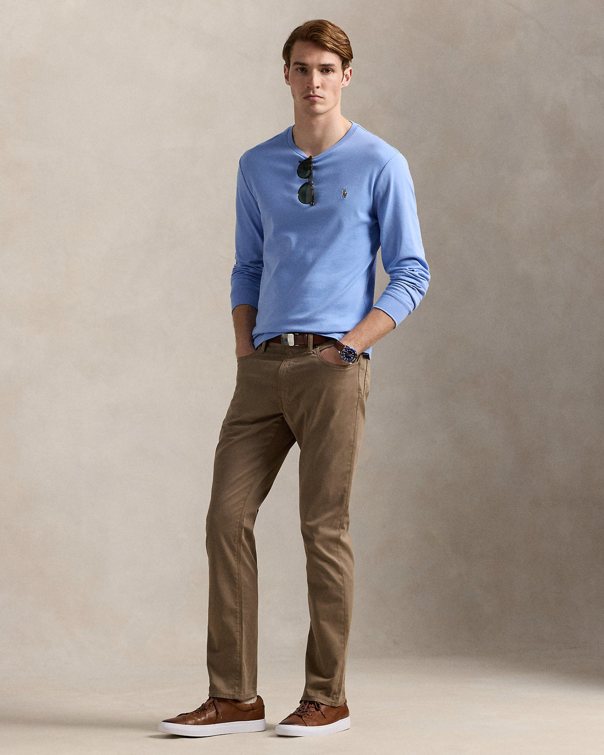 Ralph Lauren Classic Fit Soft Cotton Crewneck TShirt