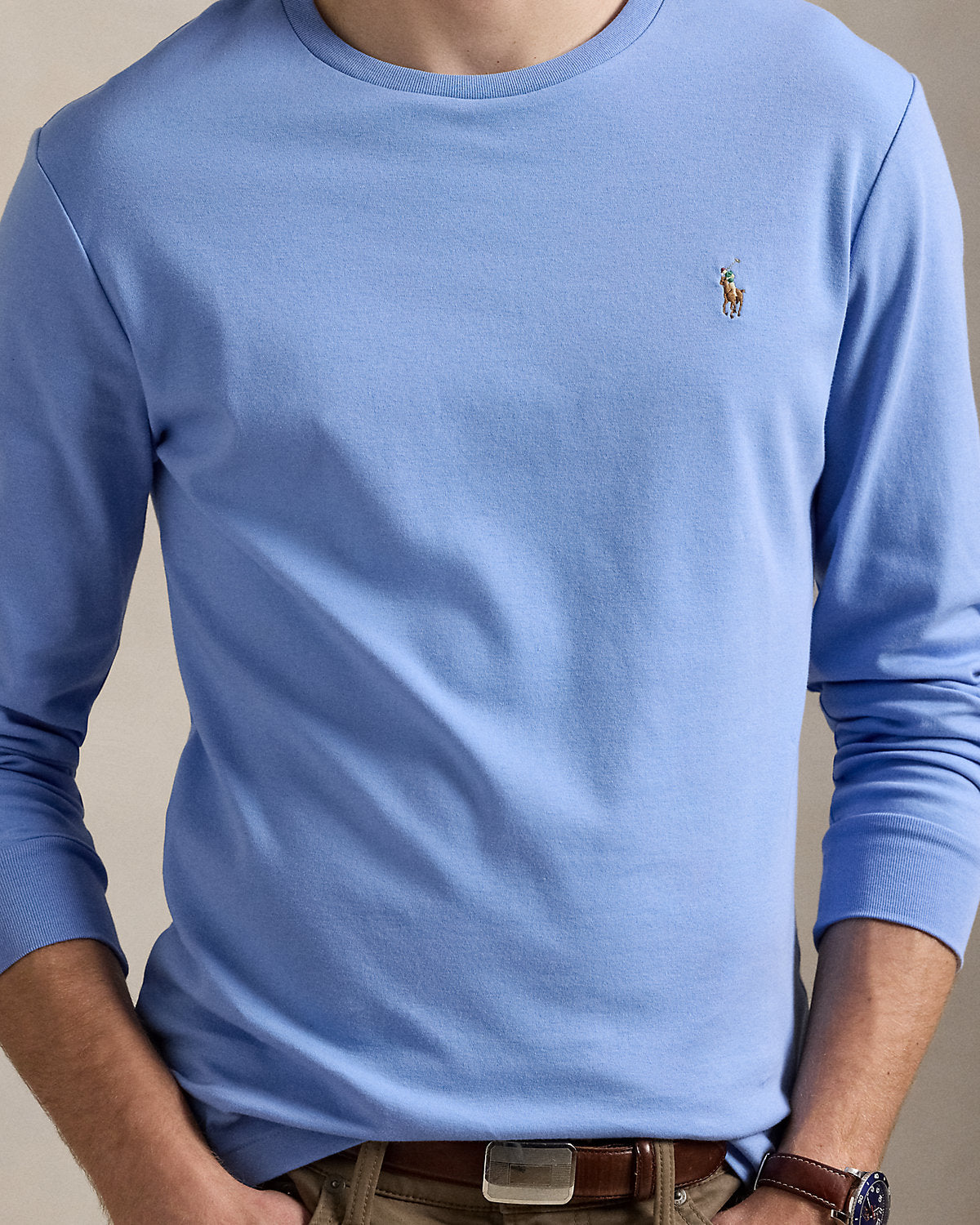 Ralph Lauren Classic Fit Soft Cotton Crewneck TShirt