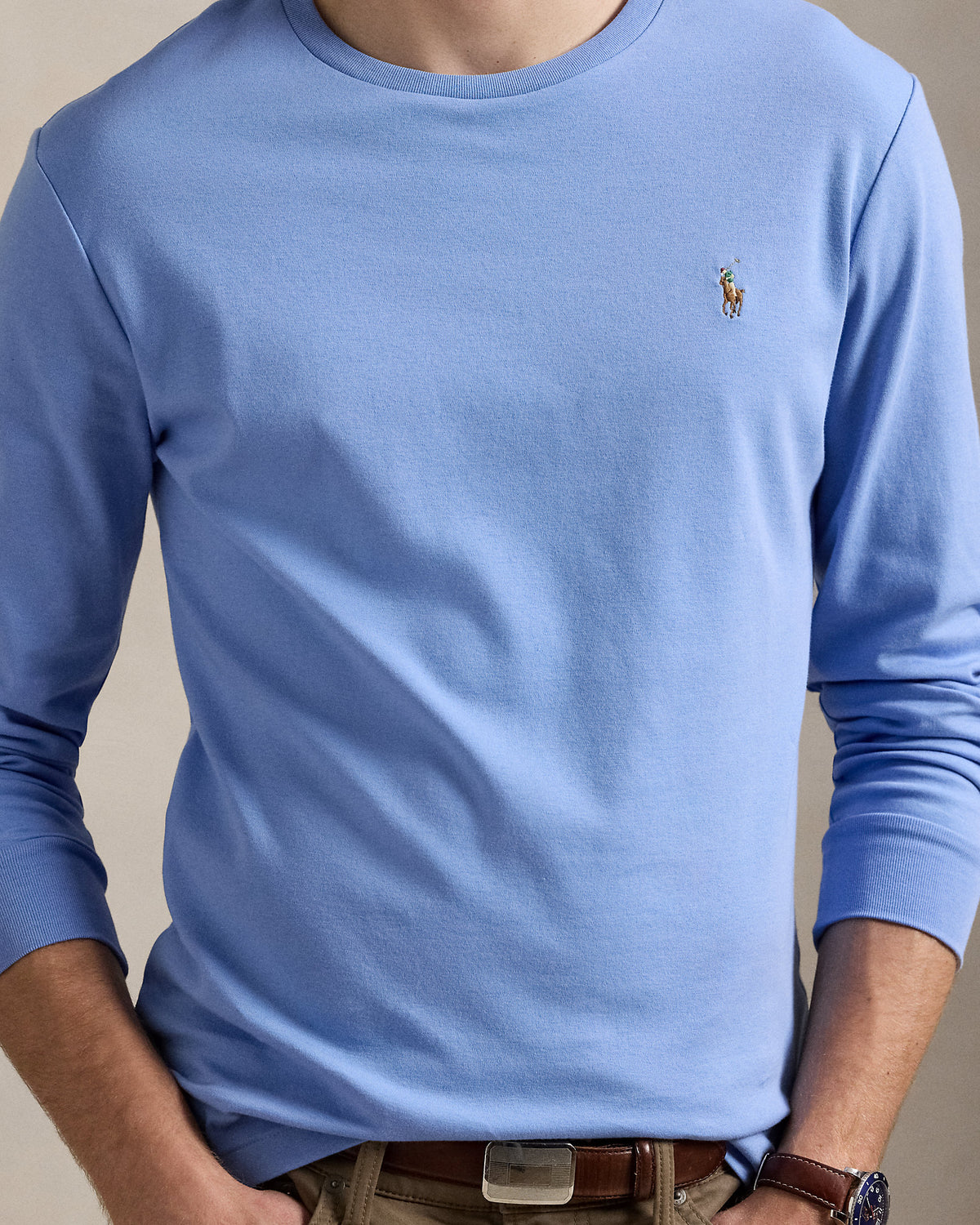 Ralph Lauren Classic Fit Soft Cotton Crewneck TShirt