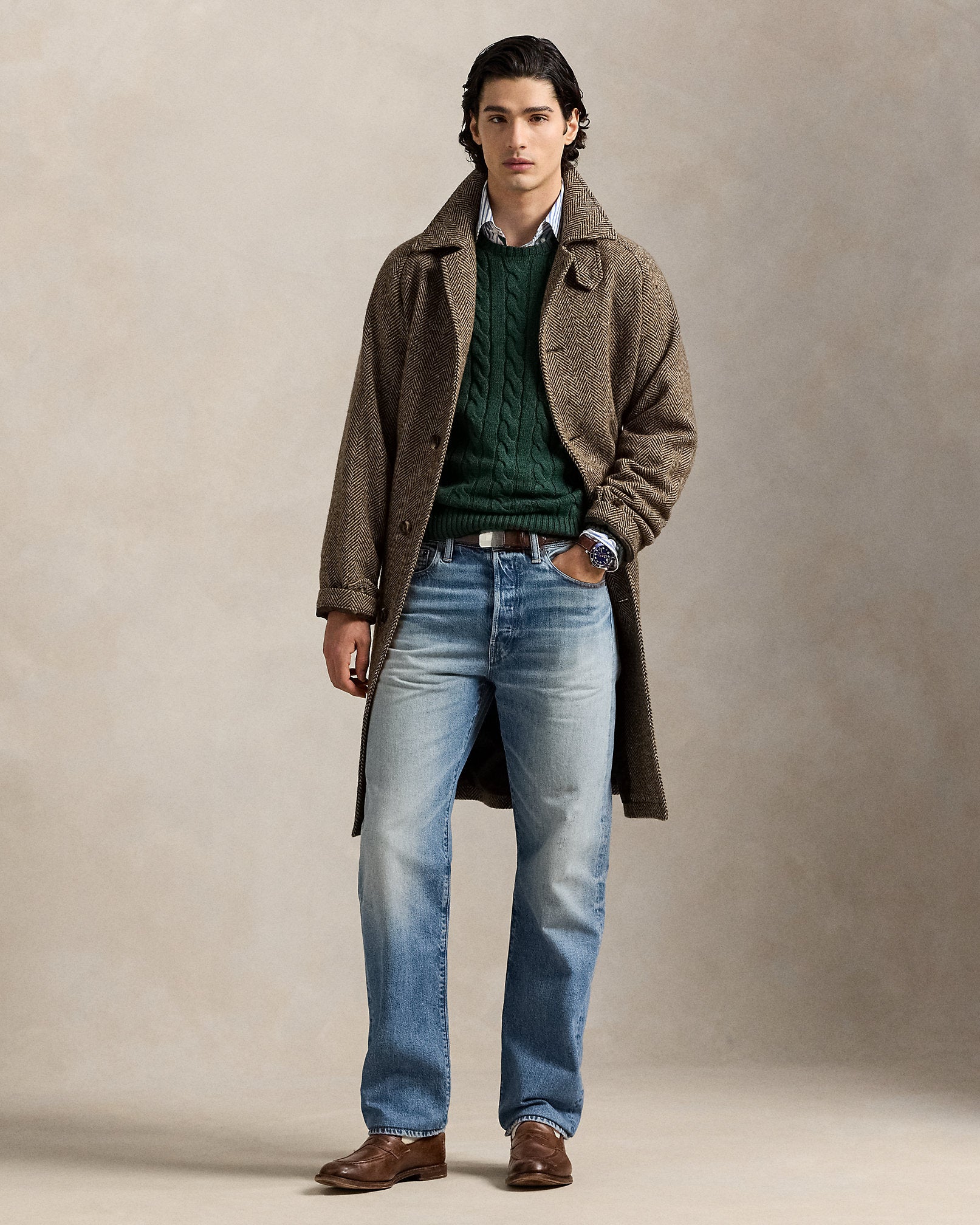 Ralph Lauren CableKnit Cotton Sweater